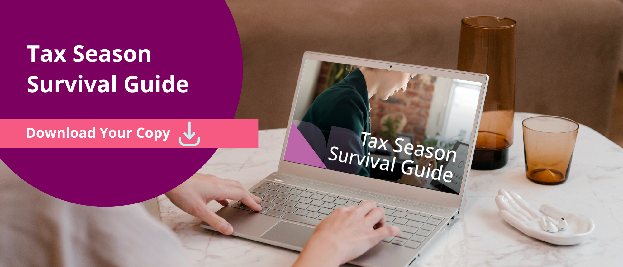 Tax Season Survival Guide Banner