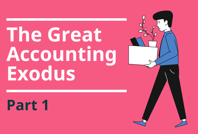 The Great Accounting Exodus - Part 1