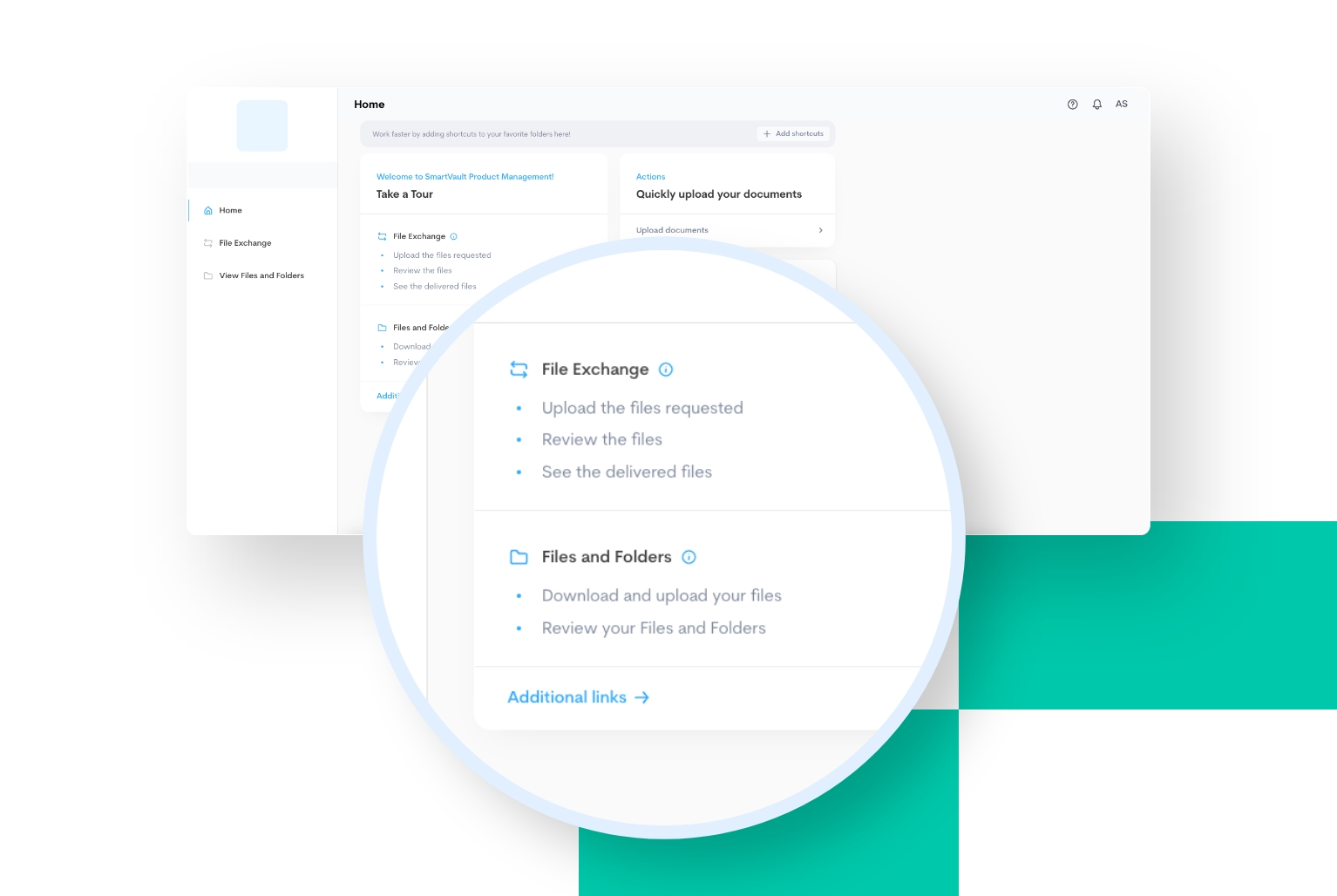 Gather, store, share, and eSign files with ease