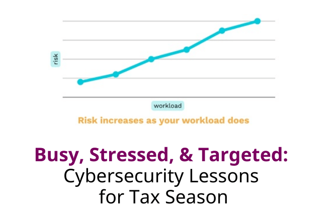 Busy, Stressed, & Targeted: Cybersecurity Lessons for Tax Season